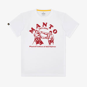 T-shirt Manto Weiße Boxeo 