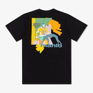 T-shirt Manto Schwarzer Kämpfer 