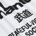 T-shirt Manto Society Weiß 