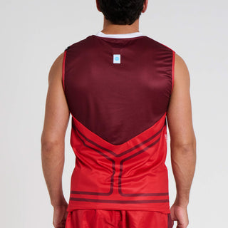 T-shirt Technik Tanktop WAKO Leone AB995 Rot 