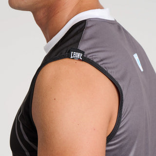 T-shirt Technik Tanktop WAKO Leone AB995 Schwarz 