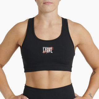 Damen Top Leone Primal Instinct AB938 Schwarz 