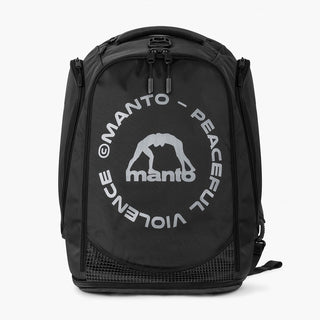 Zaino Manto CIRCLE Convertible XL Nero-Argento riflettente-Combat Arena