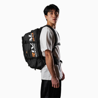 Rucksack erweiterbar Rival RBPK-E Schwarz 