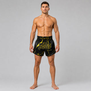 Kick-Thai Shorts Fairtex BS1947 Black Marble