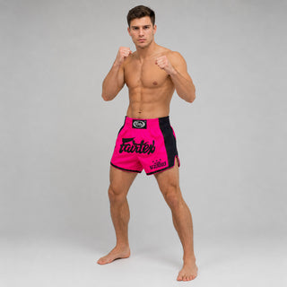 Kick-Thai Shorts Fairtex BS1714 Rosa