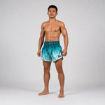 Kick-Thai Shorts Fairtex BS1906 Fade Grün
