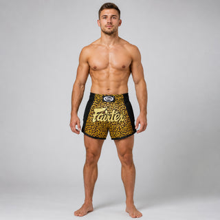 Kick-Thai Shorts Fairtex BS1709 Leopard