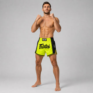 Kick-Thai Shorts Fairtex BS1706 Lime