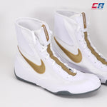 Boxschuhe Nike Machomai Weiß-Gold