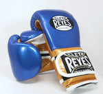 Boxing gloves Cleto Reyes Sparring CE6 Sapphire Blue-Gold